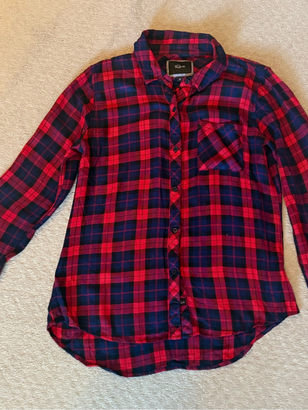 Rails Long Sleeve Button Down